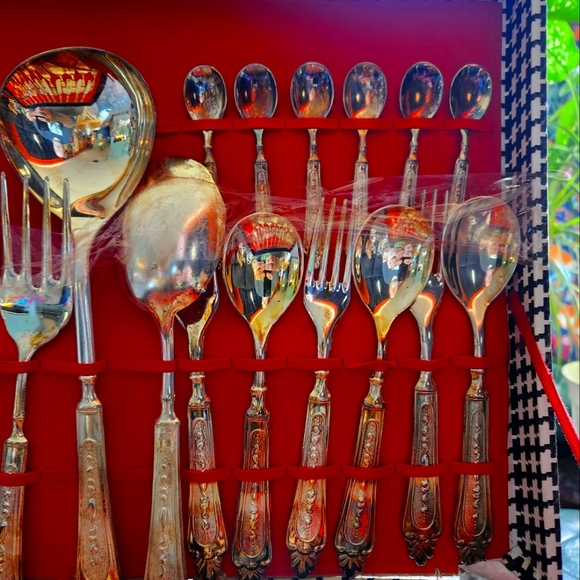 Silver plated italian flatwear. - Picture 2 of 5